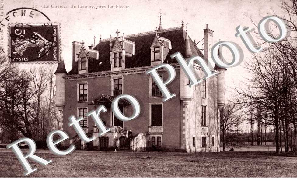 le chateau de Launay, pres La Fleche