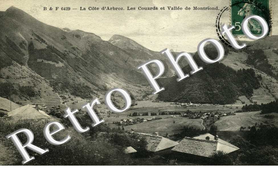 La cote d'Arbroz - Les Couards et vallee de Montriond