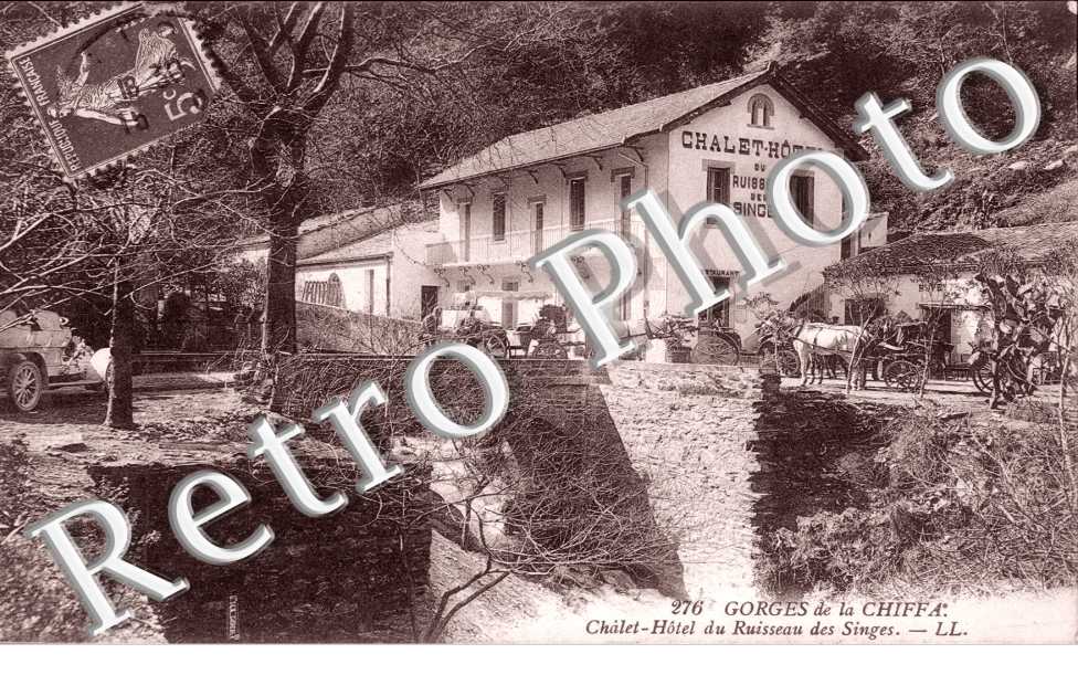 Gorges de la Chiffa, Chalet-H^otel du Ruisseau des Singes