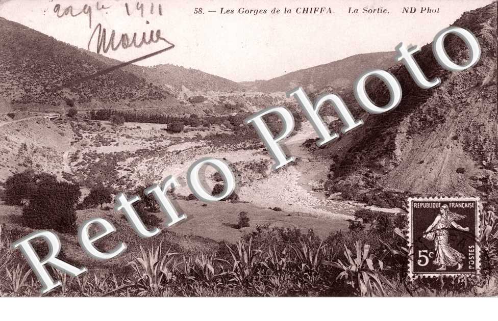 Gorges de la Chiffa, La sortie