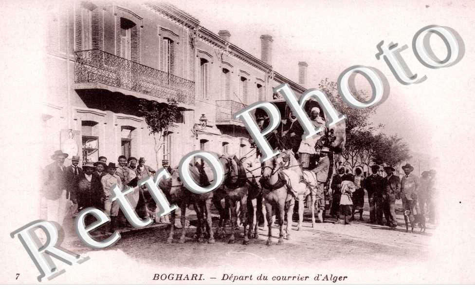 Depart du courrier d'Alger