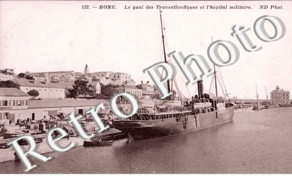le Quai des Transaltlantiques et l'Hopital Militaire