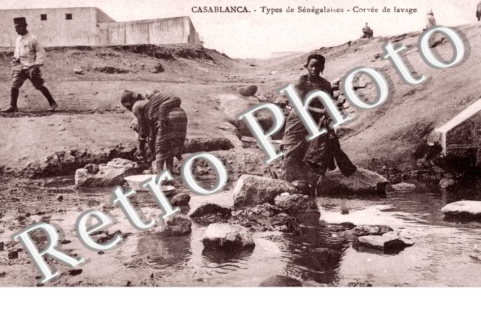 Senegalaises, Corvee de Lavage