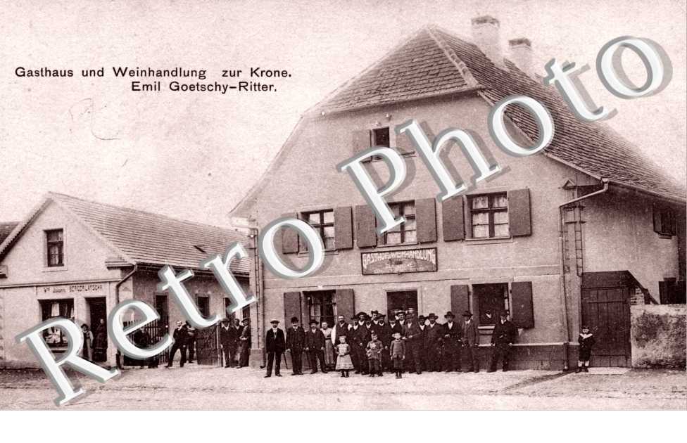 GASTHAUS UND WEINHANDLUNG ZUR KRONE EMIL GOETSCHY-RITTER