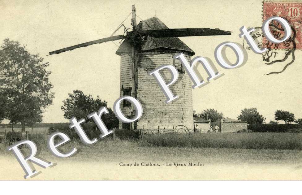 Camp de Chalons  Le vieux moulin