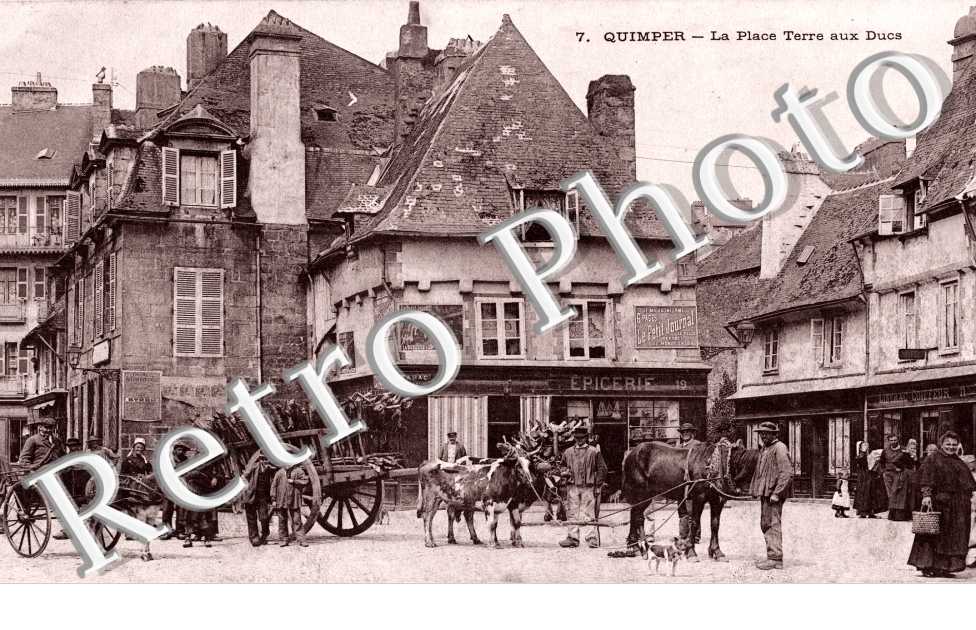 la place Terre aux Ducs  - carte panoramique
