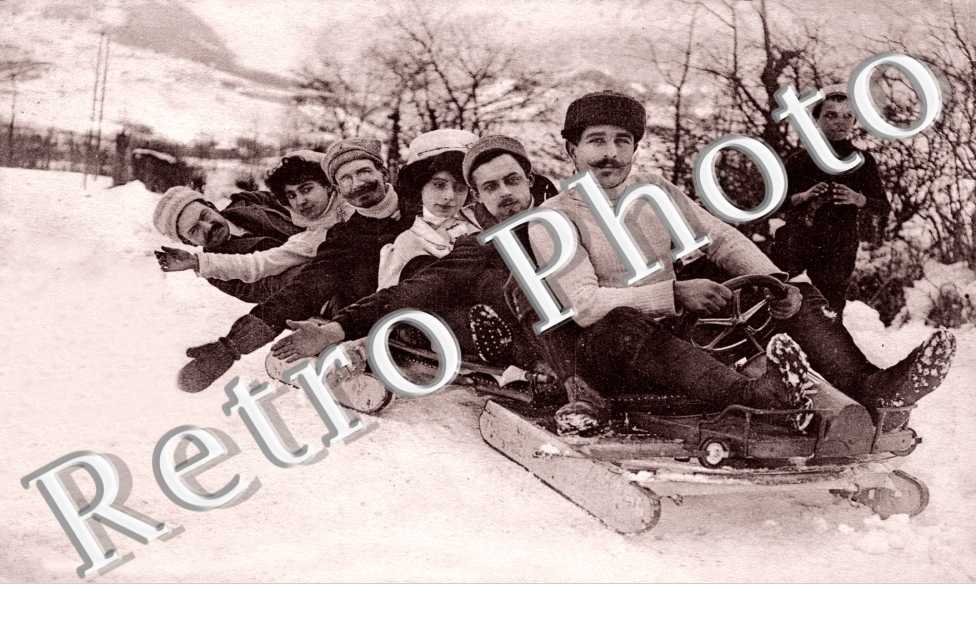 Sports d'hiver En Bobsleigh