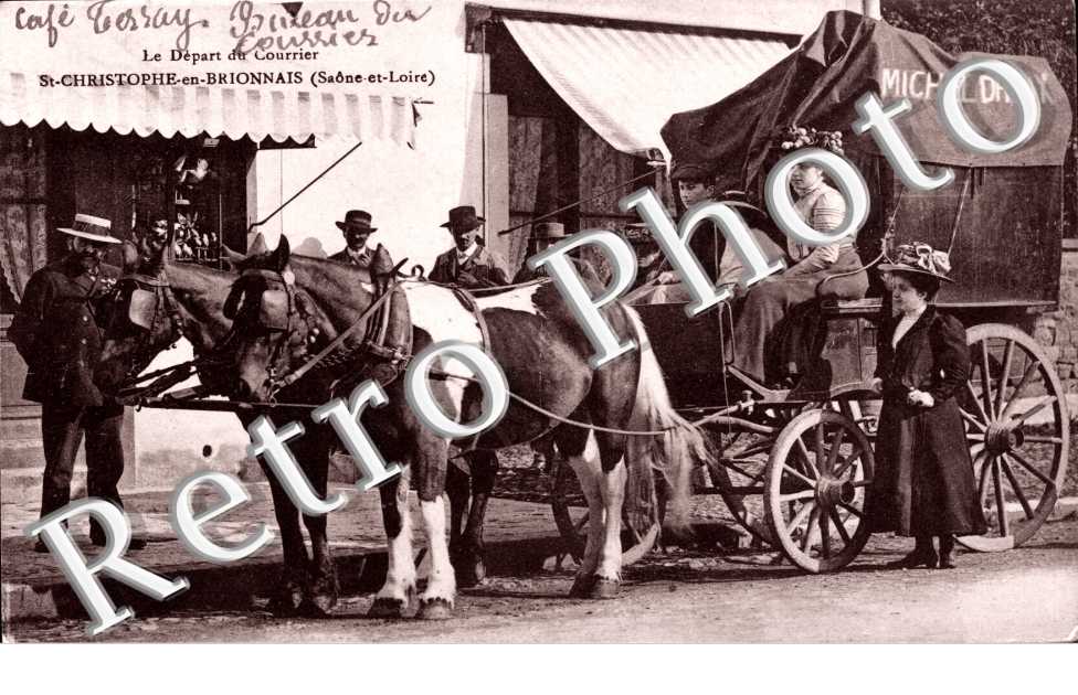 Poste, le depart du courrier