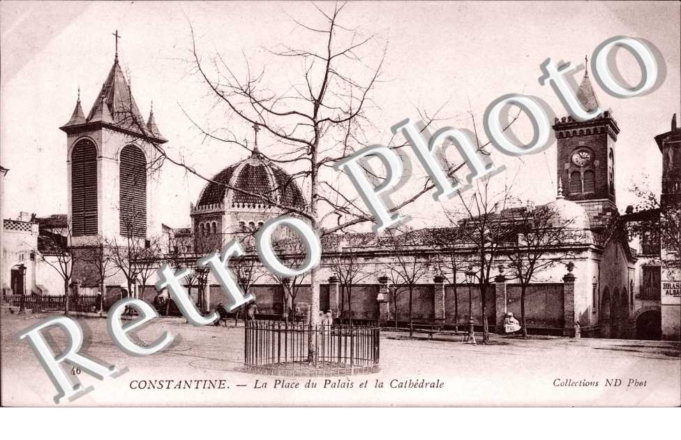 la Place du palais et la cathedrale