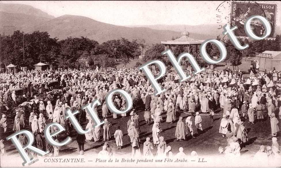 la Place de la Breche pendant une Fete Arabe