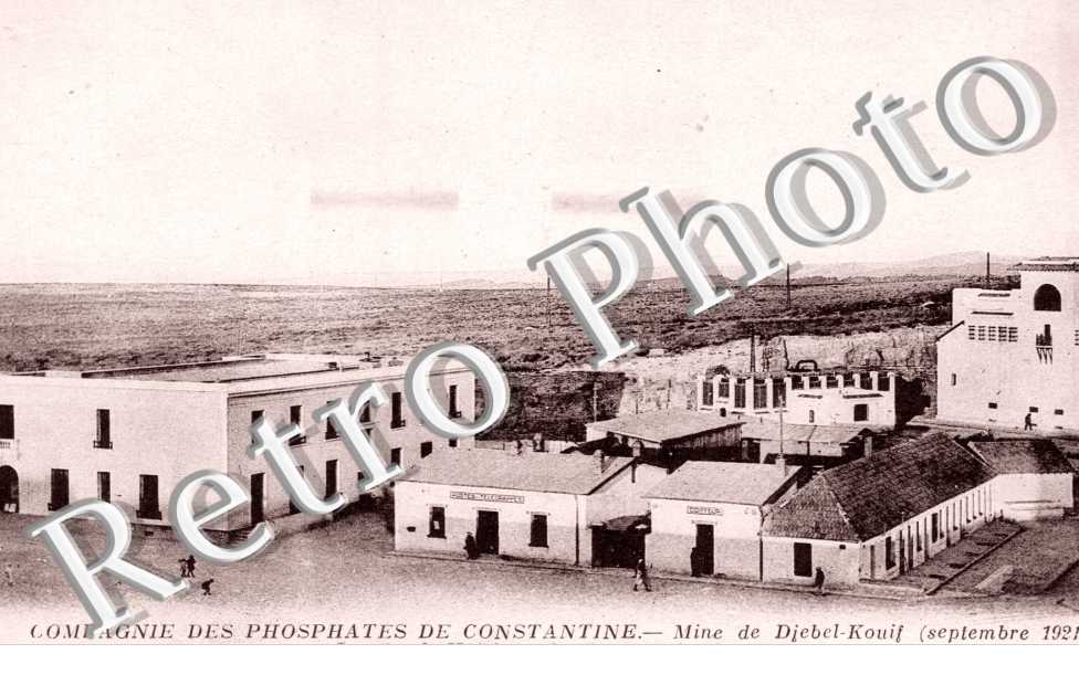 Mine de Djebel Kouif, Cercle Hotel et le Bureau de Poste