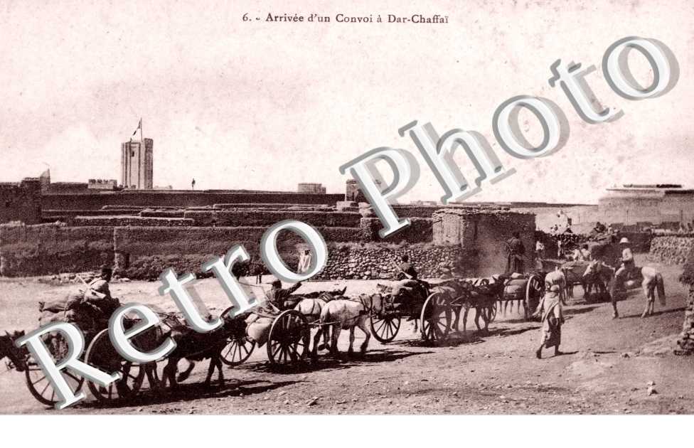 Arrivee e'un Convoi a Dar-Chaffai