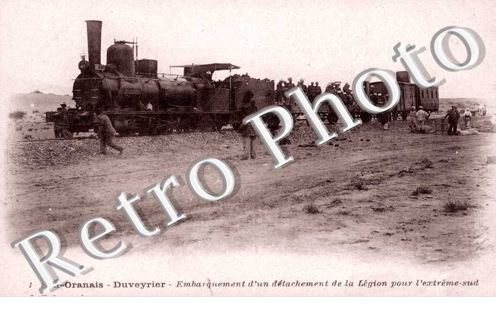 Sud Oranais, Embarquement d'un Detachement de la Legion pour l'Extreme-Sud