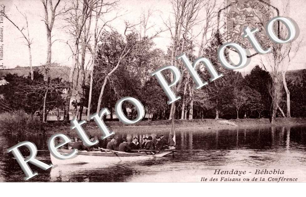 HENDAYE - BEHOBIA il des faisans ou de la Conference