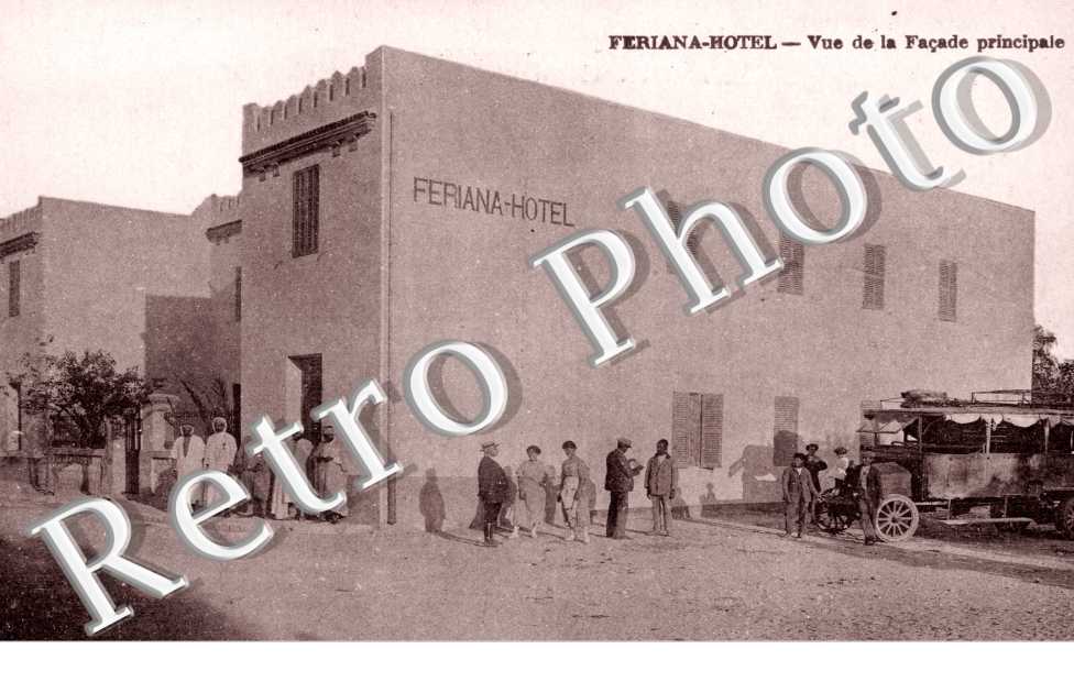 Vue de la Facade Principale du Feriana-Hotel