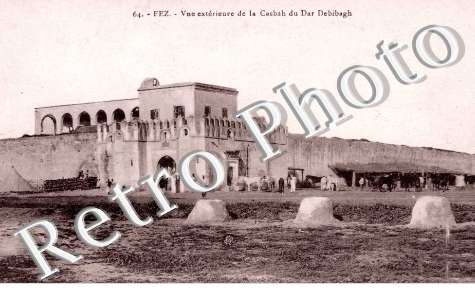 Vue exterieure de la Casbah du Dar Debibagh