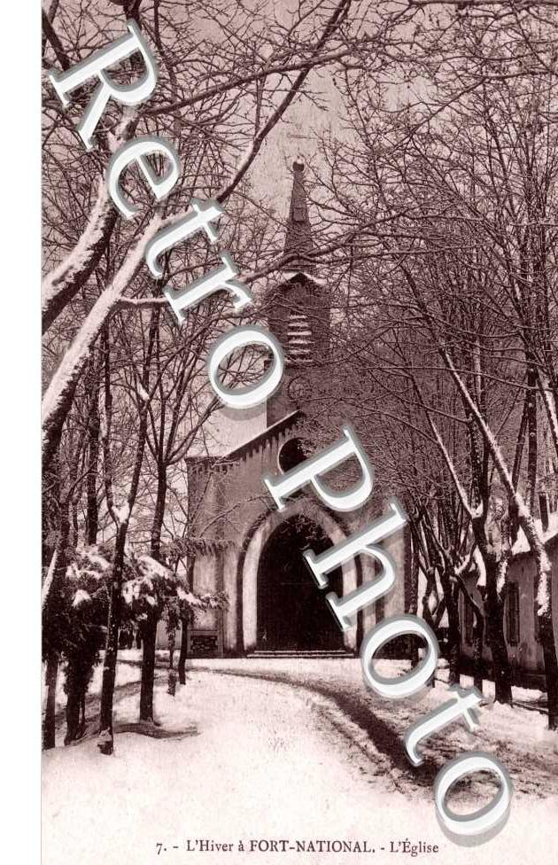 Eglise en hiver