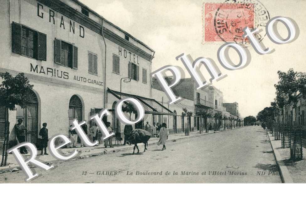 le Boulevard de la Marine et l'Hotel Marius