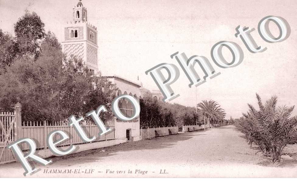 Vue vers la plage