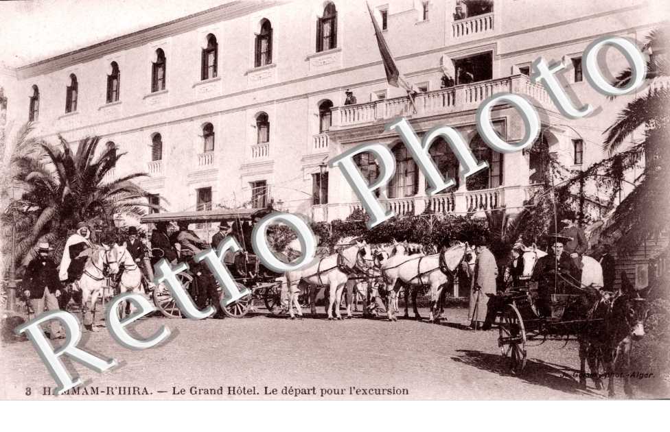 Grand hotel - depart pour l'excursion
