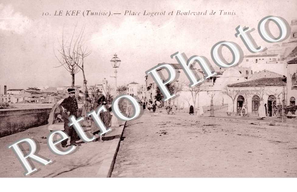 Place Logerot et boulevard de Tunis