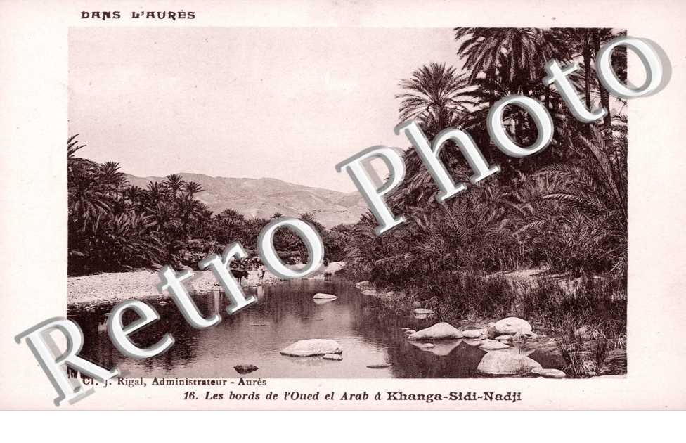 les Bords de l'Oued el Arab a Khanga-Sidi-Nadji