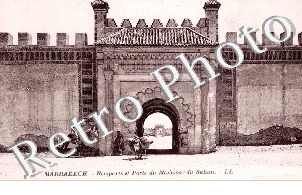 Remparts et Porte du Mechouar du Sultan