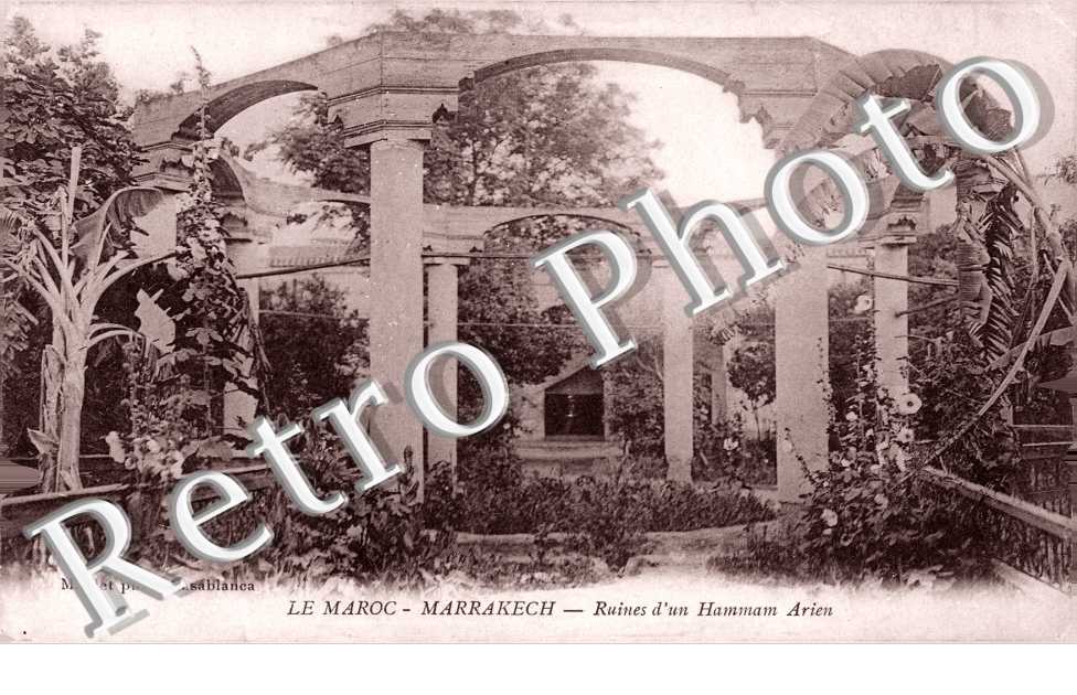 Ruiines d'un Hammam Arien