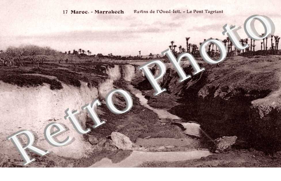 Ravins de l'Oued Icil - Le Pont Tagriant