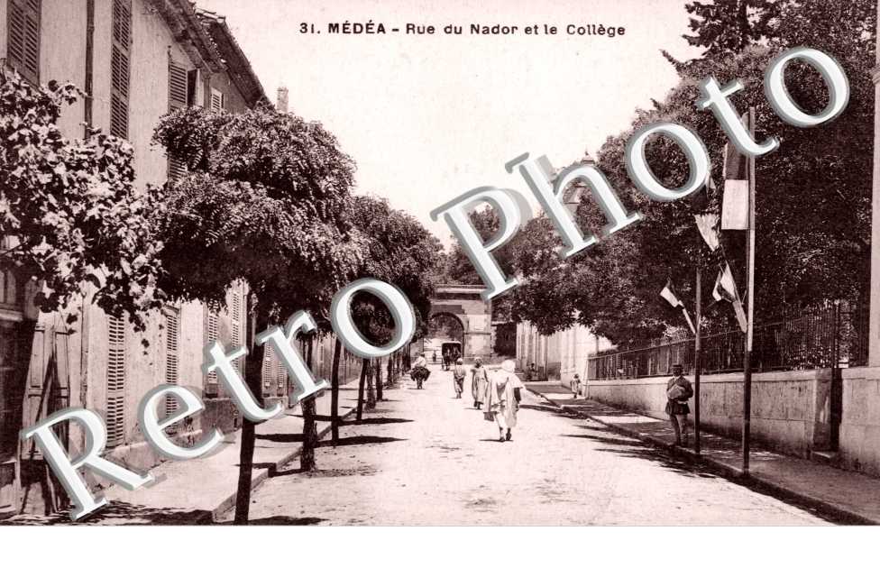 Rue du Nador et le College