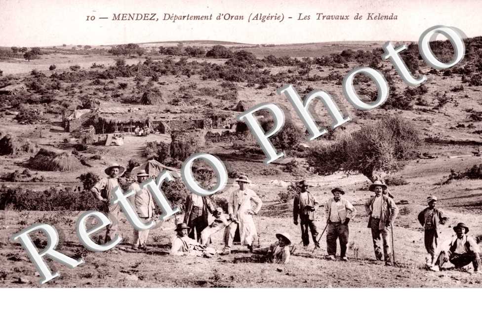 Departement d'Oran, les Travaux de Kelenda