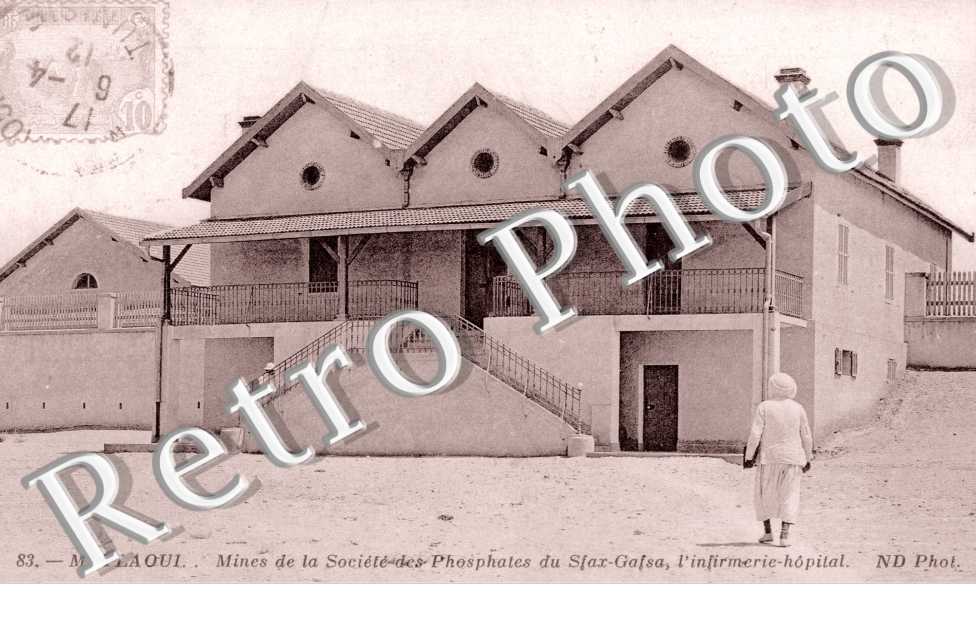Mines dela societe des Phosphates du stax-Gasfa
