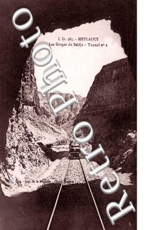 Les gorges du Seldja - tunnel