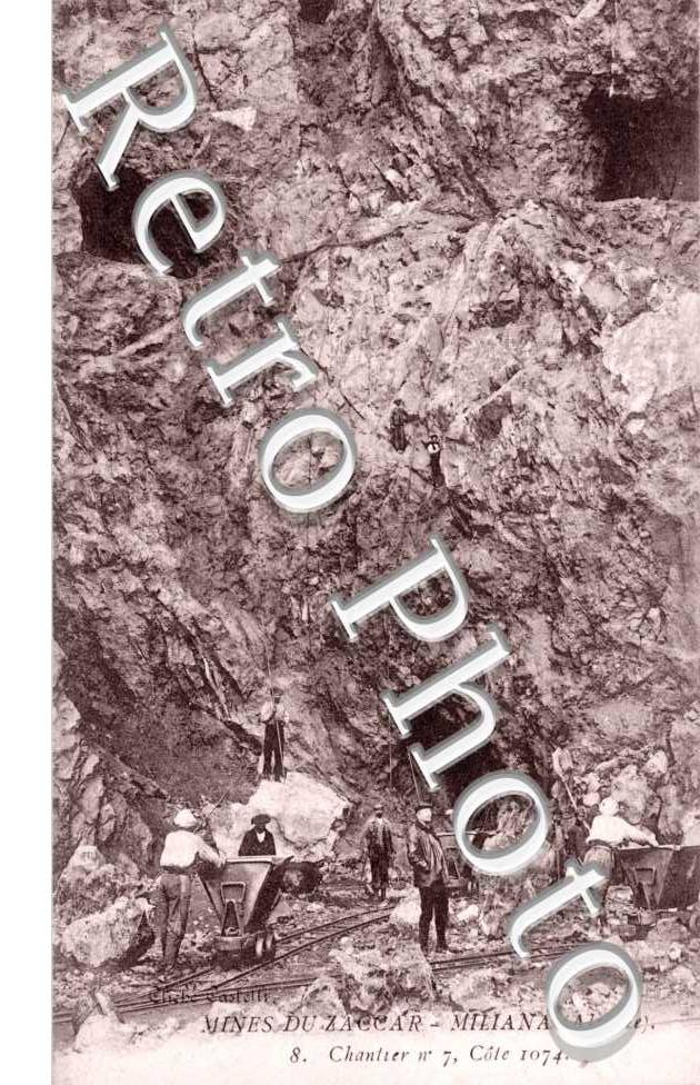 Mines du Zaccar Chantier n° 7 Cote 1074