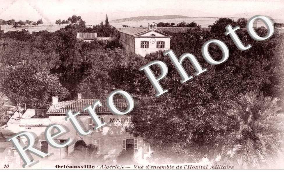Vue d'ensemble de l'Hopital Militaire