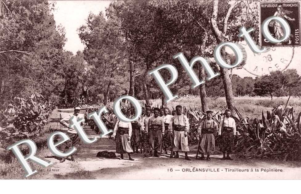 Tirailleurs a la Pepiniere