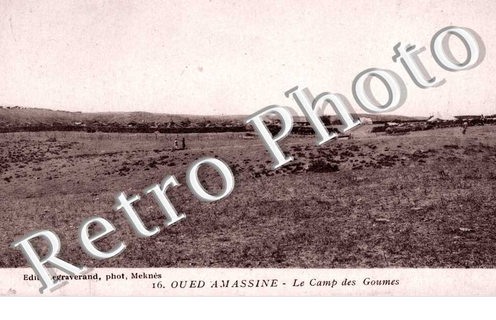 Oued Amassine, le Camp des Goumes