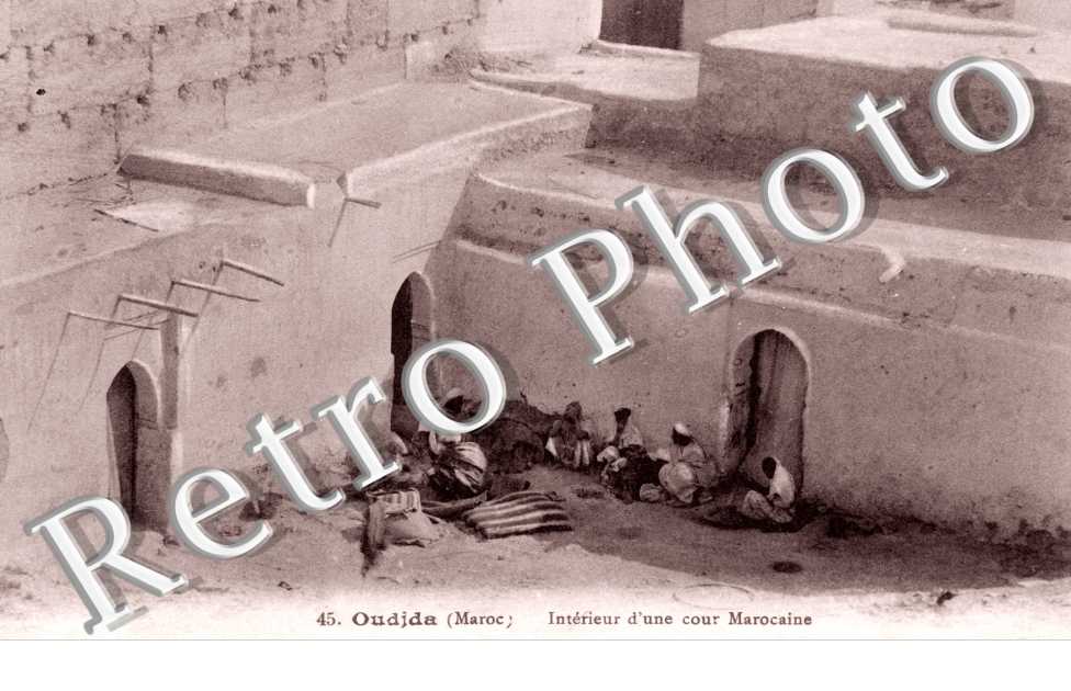 Interieur d'une cour Marocaine
