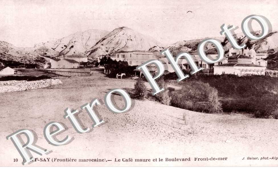 Le cafe Maure et le boulevard Front-de-mer