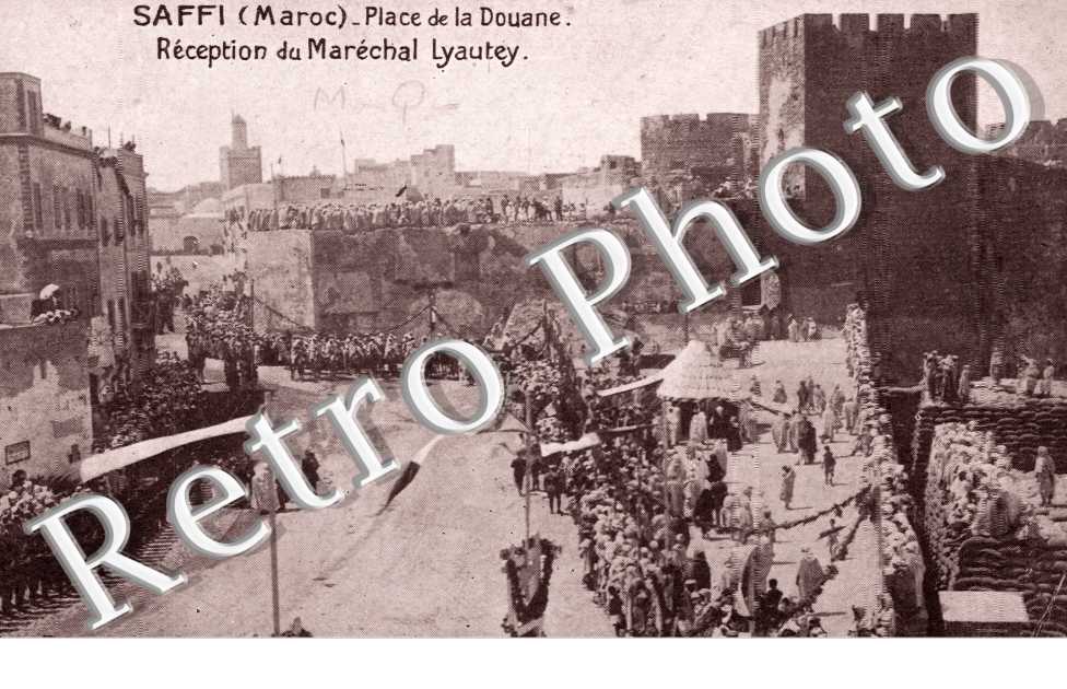 Place de la Douane - Reception du Marechal Lyautey