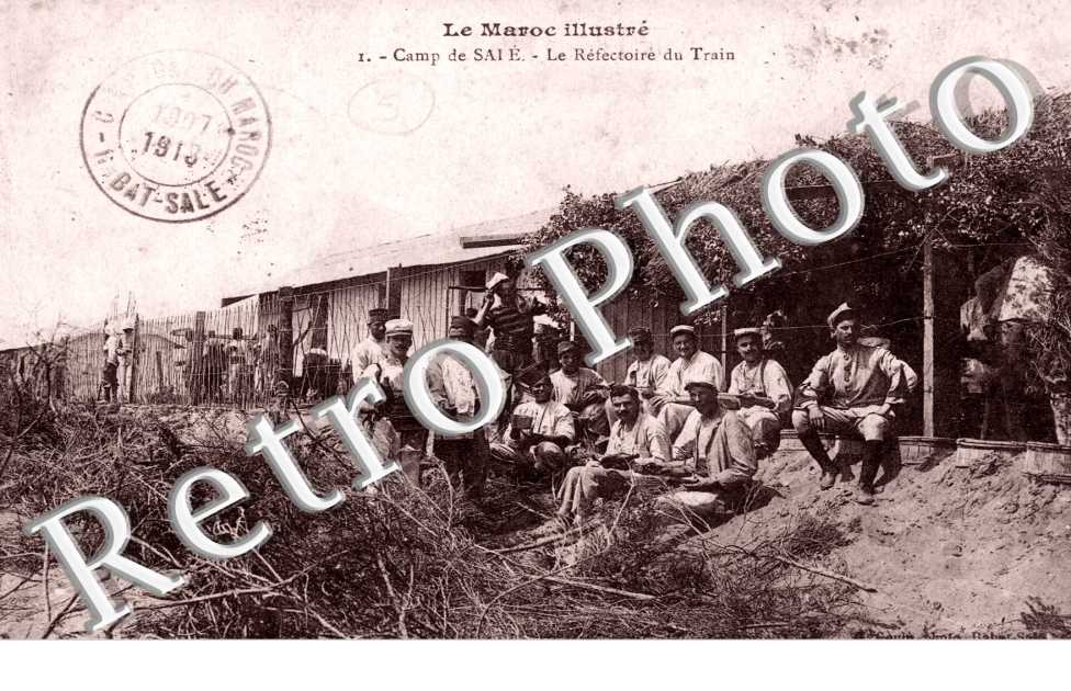 Camp - le refectoire du train