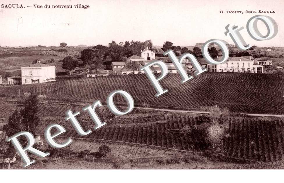 Vue du nouveau village