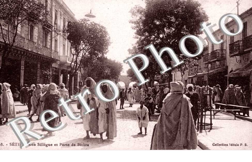 Rue Sillegue et Porte de Biskra