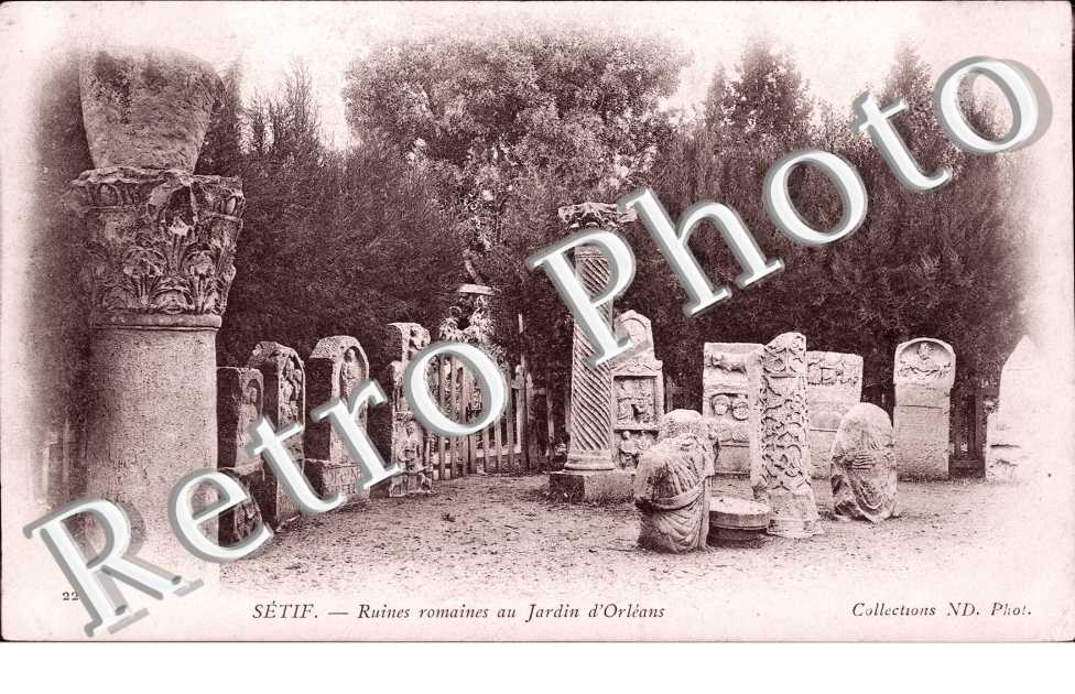 Ruines Romaines au Jardin d'oOleans