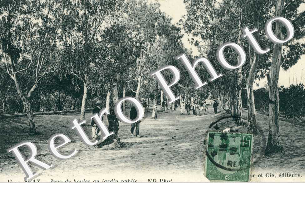 Jeux de Boules au Jardin Public