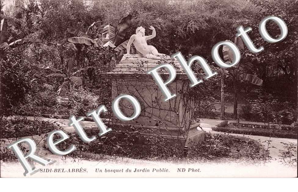 Un bosquet du Jardin Public