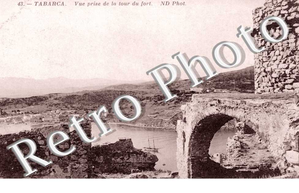 Vue prise de la tour du fort