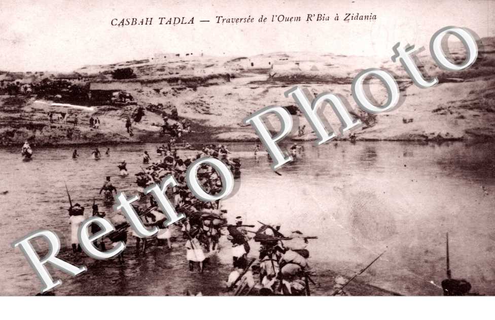 Traversee de l'Ouem R'Bia a Zidania