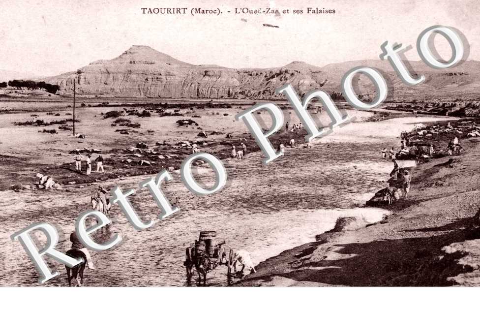 l'Oued-Zaa et ses Falaises