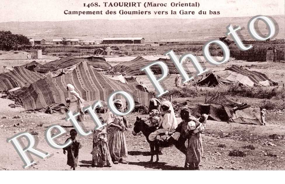 Campement des Goumiers vers la Gare du abs